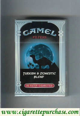 Camel Turkish Domestic Blend Filters cigarettes hard box